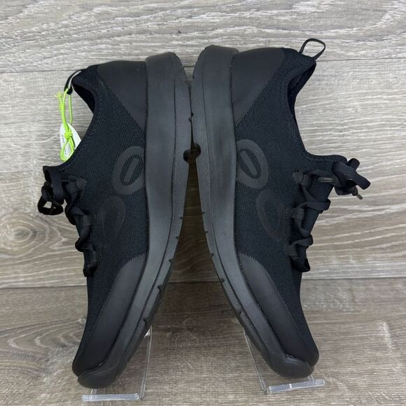 Oofos Oomg Sport LS Men’s Sz 9.5/EU 42.5 Black Low Top Lace Up Recovery Sneakers main image 9